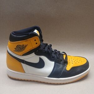 Nike Air Jordan 1 Sneakers - Black, White, Yellow
